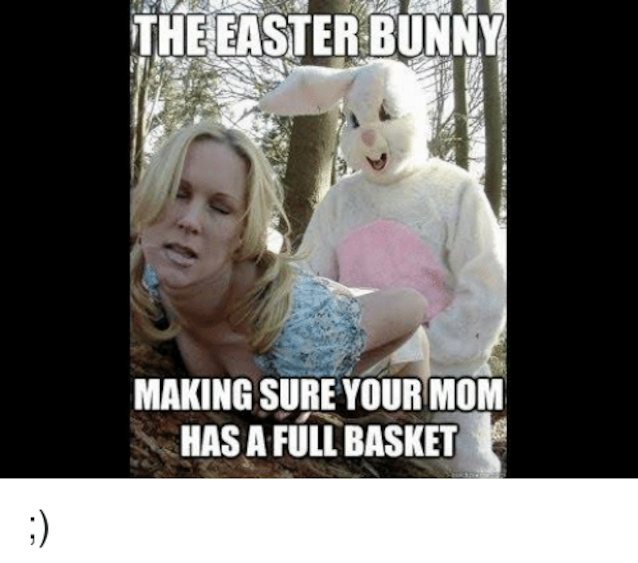 easter, mom, porn meme, pussy, bunny