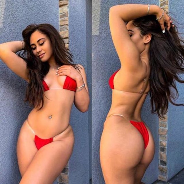 latina, booty, bikini