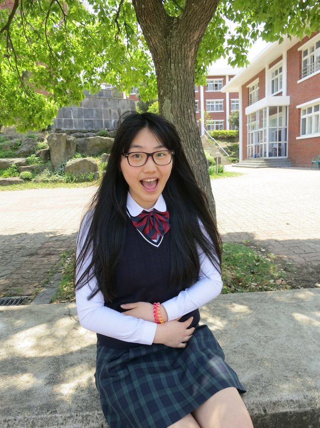 asian, south korea, school girl