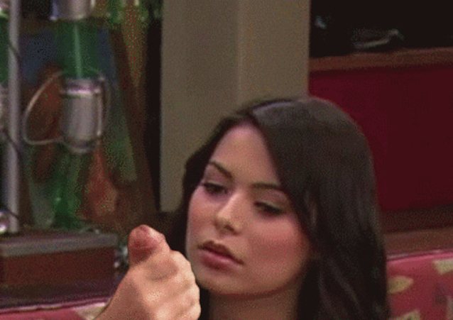 Miranda Cosgrove from a T.V. show called iCarly That's a porn fake - W...