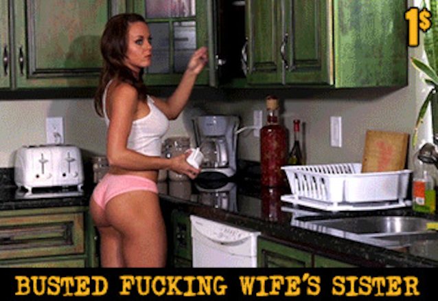 Busted Fucking Wifes Sister Porn Ad?? image