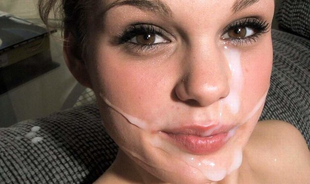 cumshot facial