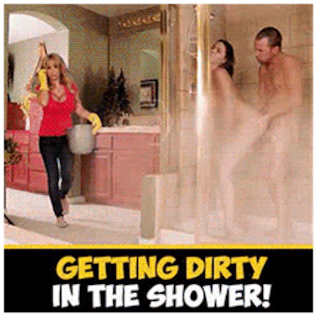 sharing, wife, couple, shower, brazzers