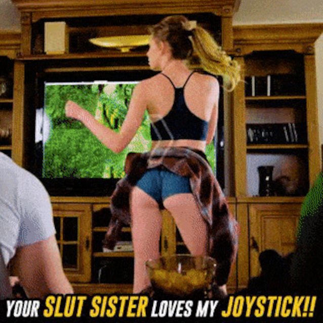 638px x 638px - Your slut sister loves my joystick!! Porn ad? - Alex Blake ...