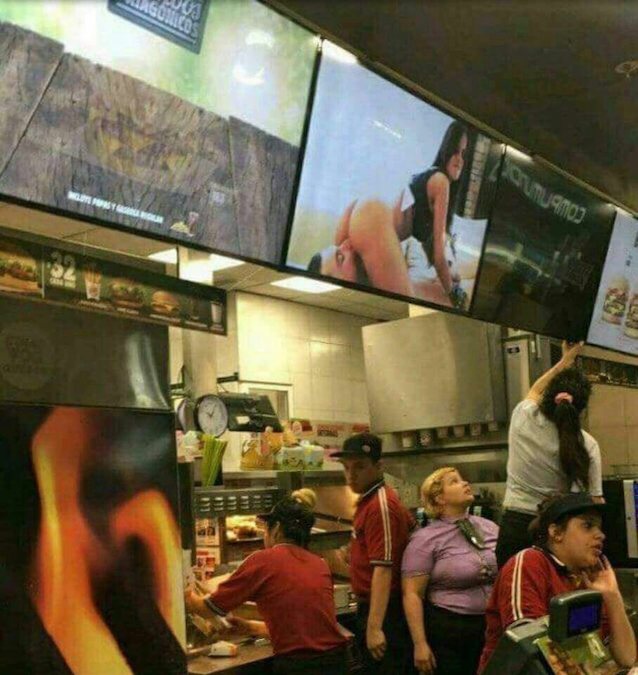 Name of porn on tv screen