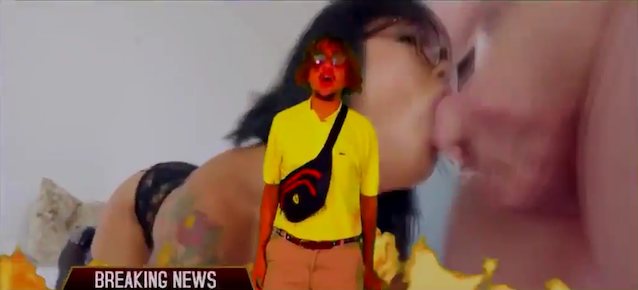 Whats the name of the pornstar in the back