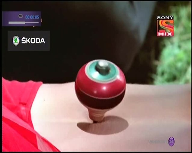 Porn where girl's navel is played with like that!