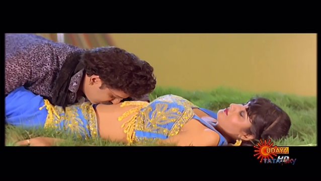 Porn where girl's navel is kissed like that