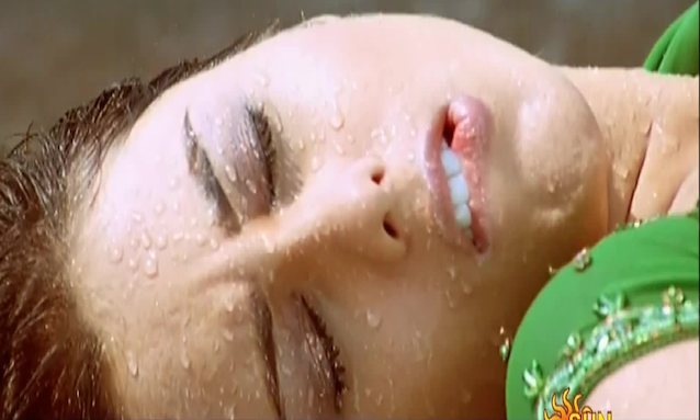 Girl biting lip in ecstasy like that