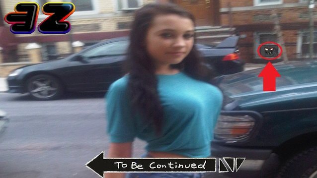 Girl from clickbait youtube thumbnail