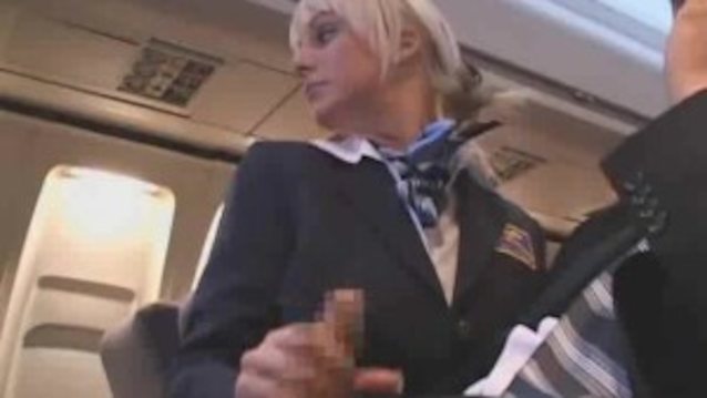 handjob, airplane handjob