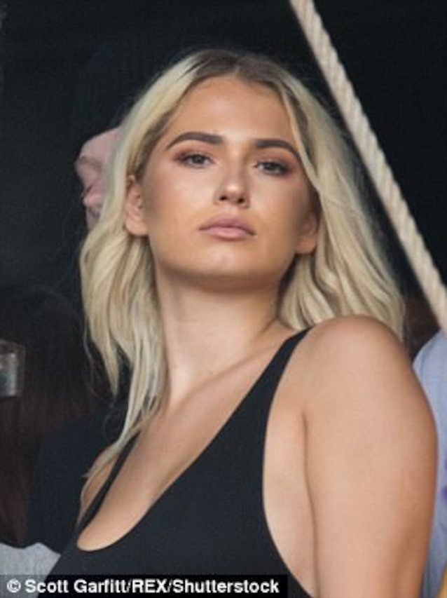 busty blonde