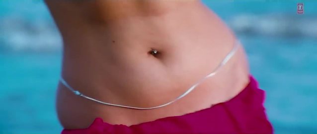 Girl with ring on belly button like that