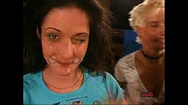 cum upskirt swallow