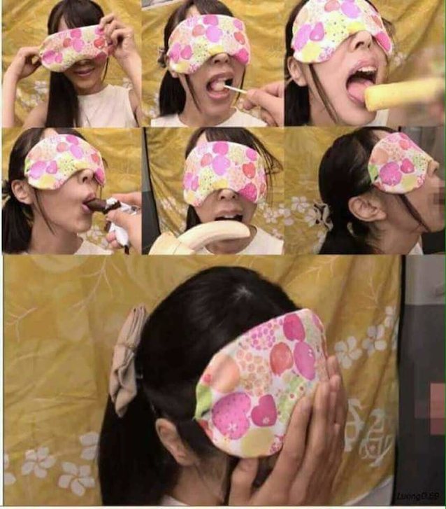 Japanese Blindfold Taste Test Blowjob Houshou Riri Hagiwara Rio
