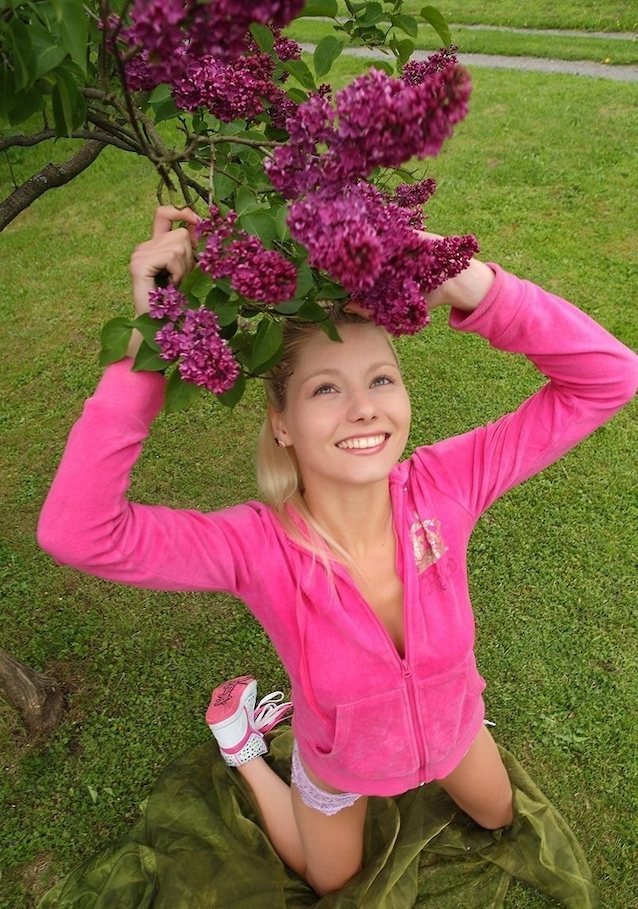 Found this image- anyone know who she is?