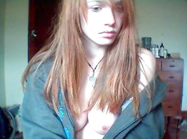 redhair, tits