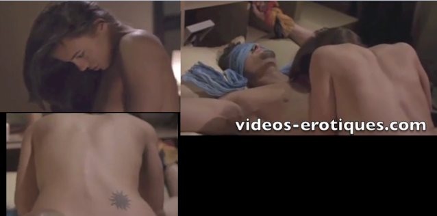 softcore tied blindfold