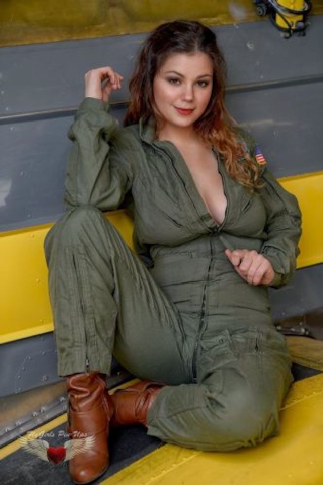 sexy pilot flight suit