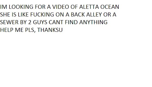 alettaocean, aletta, ocean