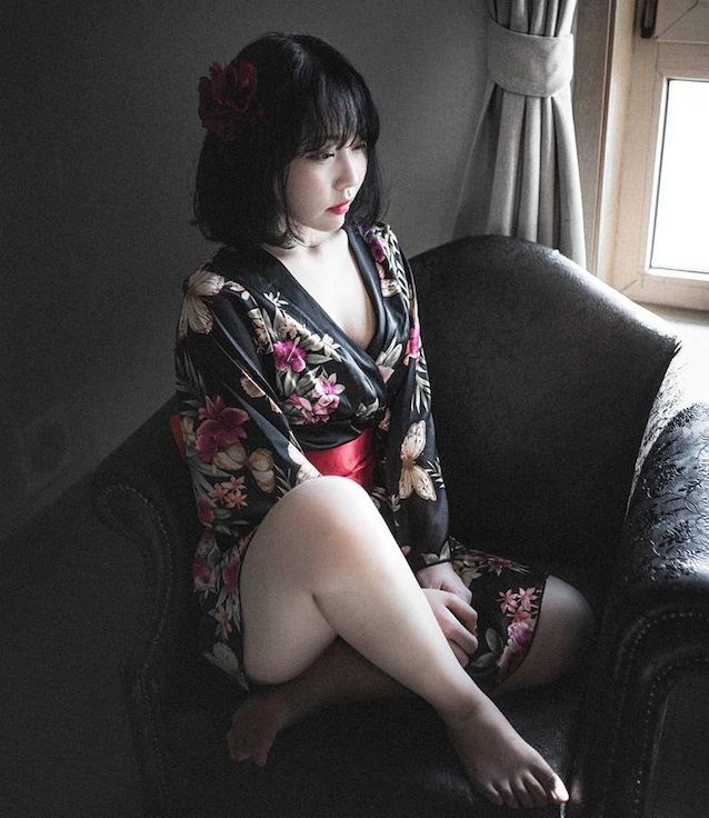 asian girl boobs yukata