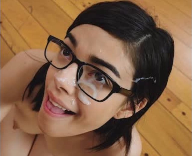 porn ad, anal, petite, glasses