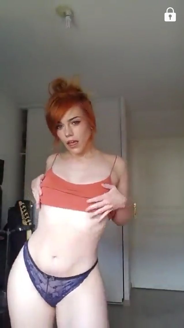 redhead, big ass, hot, dancing, pussy