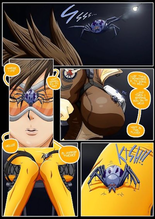 tracer, overwatch, doujinn, manga, hentai