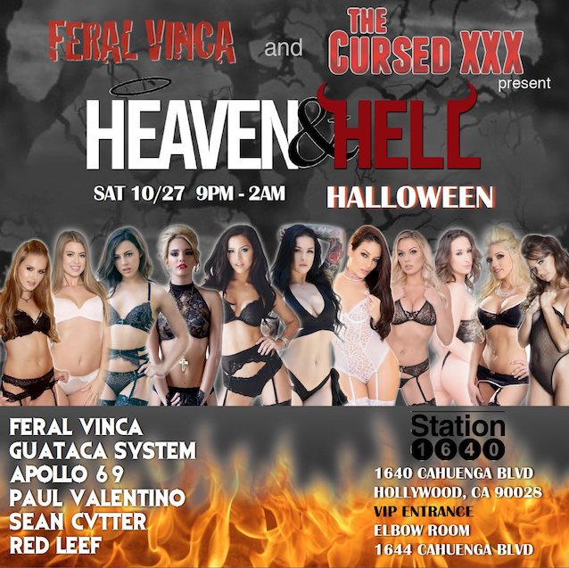 feral vinca, halloween, heaven  hell