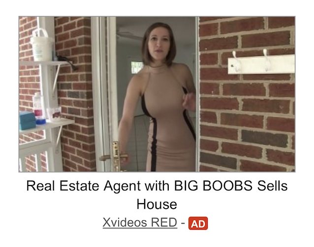 big tit real estate sexy