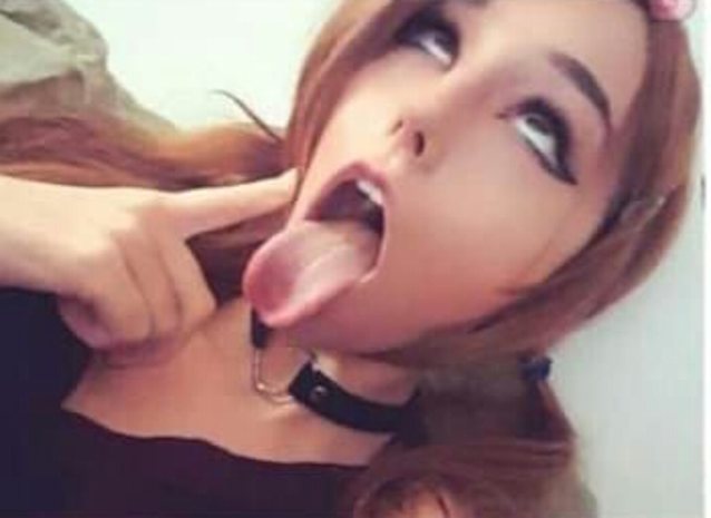 Name Of Cute Redhead Sticking Tongue Out Belle Delphine 837645 