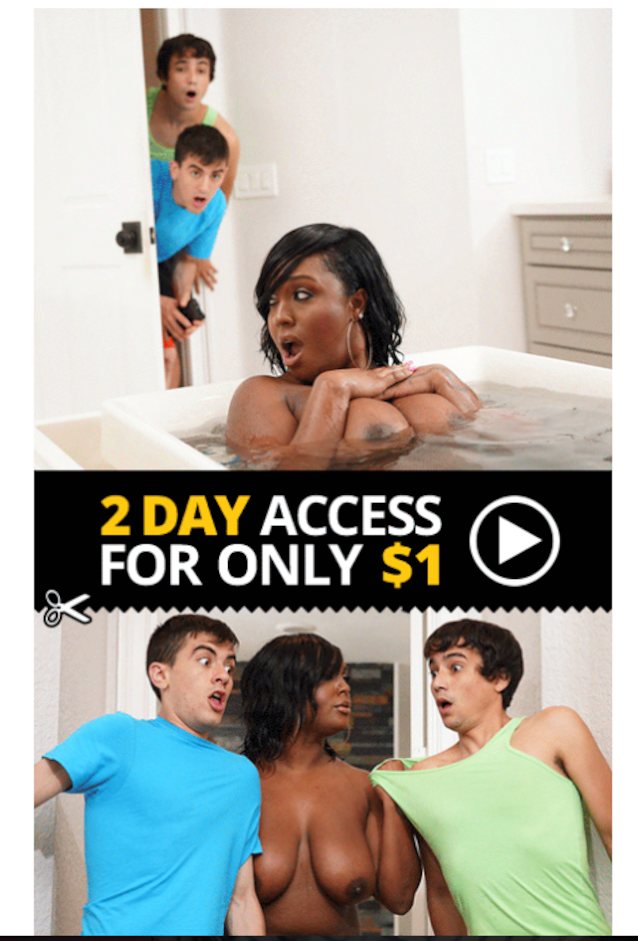 brazzers, two guy one girl, ebony