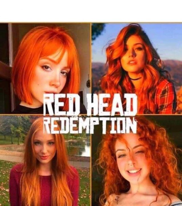 meme, redhead, cute, slim