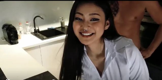 black, asian, hooker, masturbating, blowjob