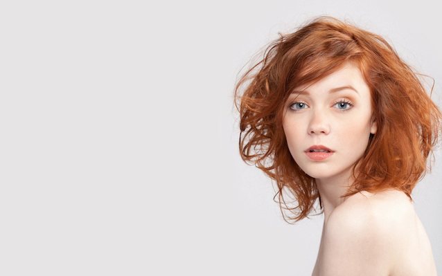 redhead model glamour