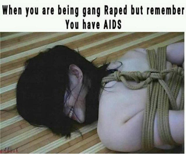 rope, japanese, black hair, aids, gang bang