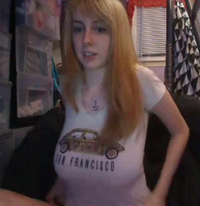 camgirl, big tits, reveal