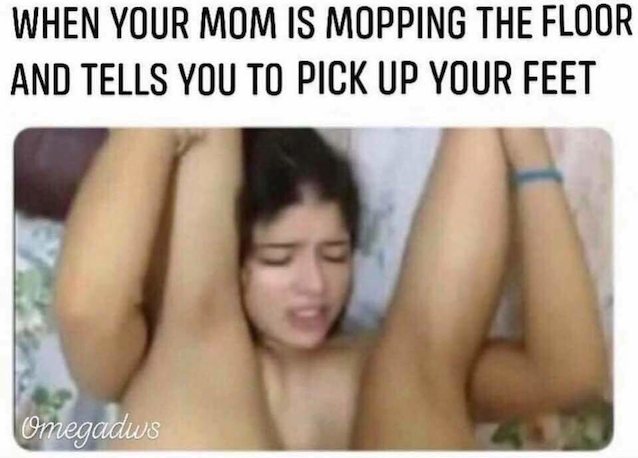 mop, mom, floor