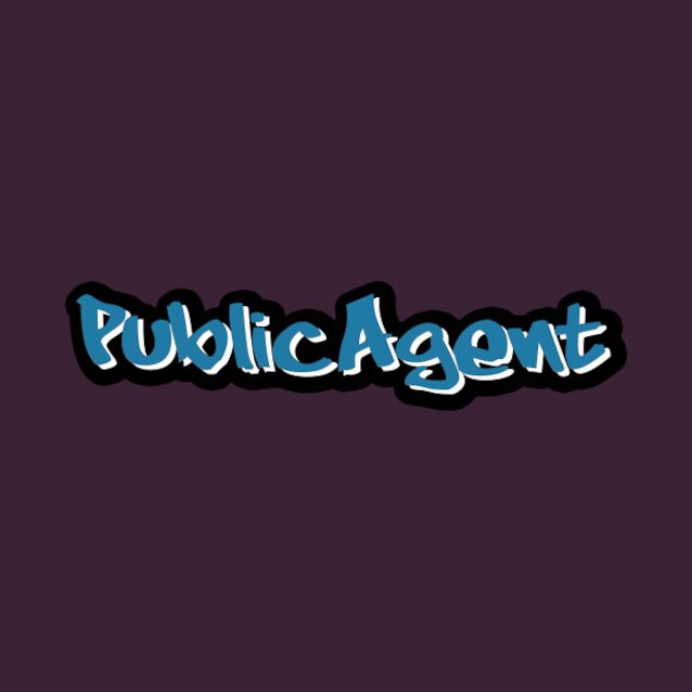 public agent outside girls