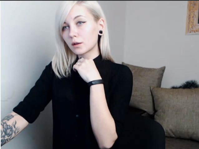 camgirl, model, young, white, punk