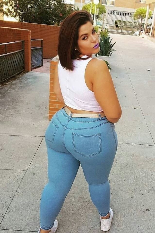 ass, big ass, jeans, latina, thick