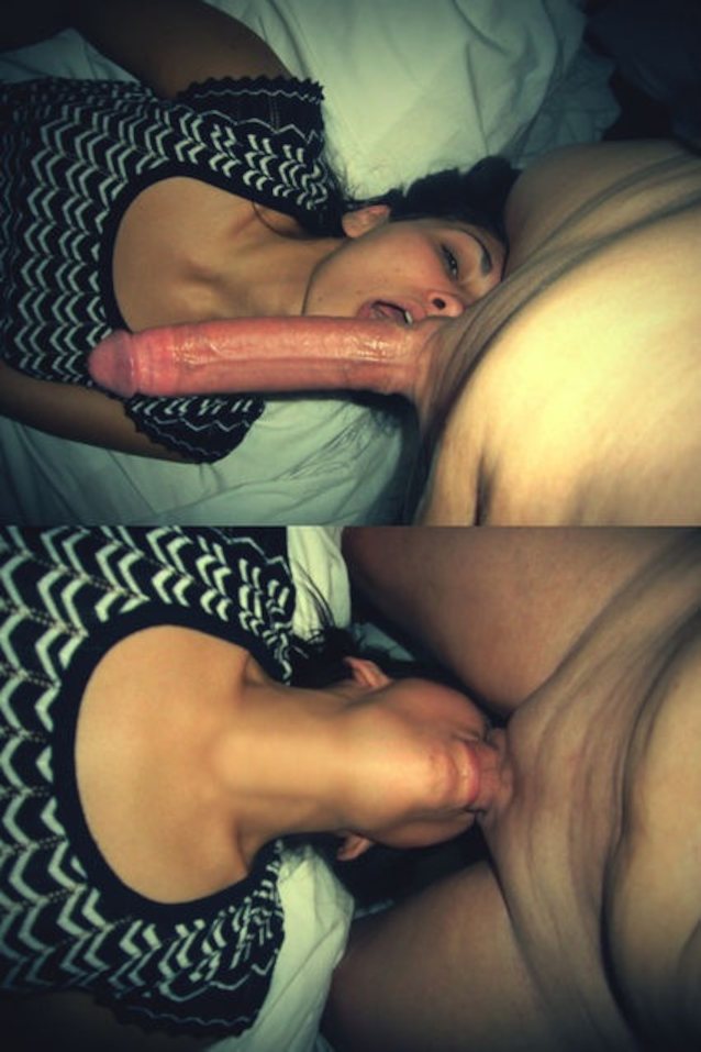 blowjob, brunette, dick