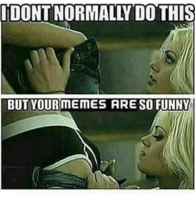 blonde blowjob meme