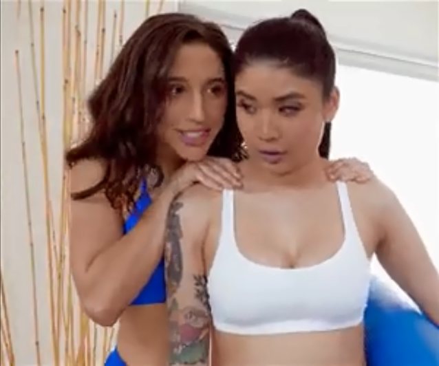 brazzers, lesbian, hot, fucking