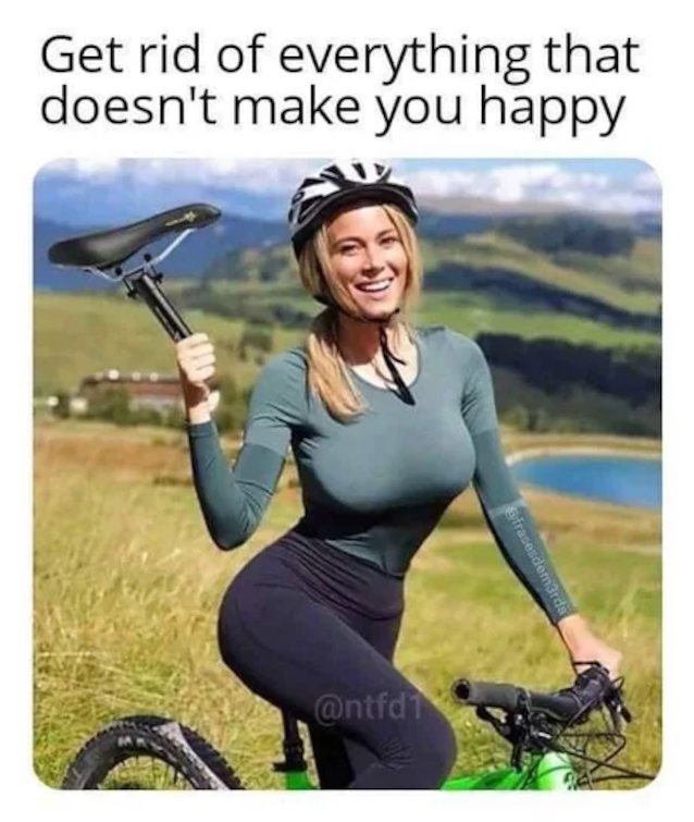 big boobs, big tits, bike, userpoint, blonde