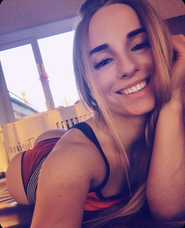 cute blonde