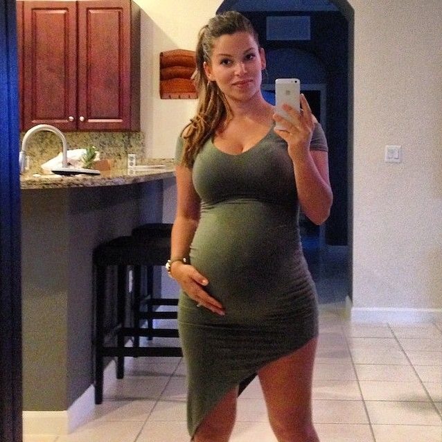 pregnant beauty dress