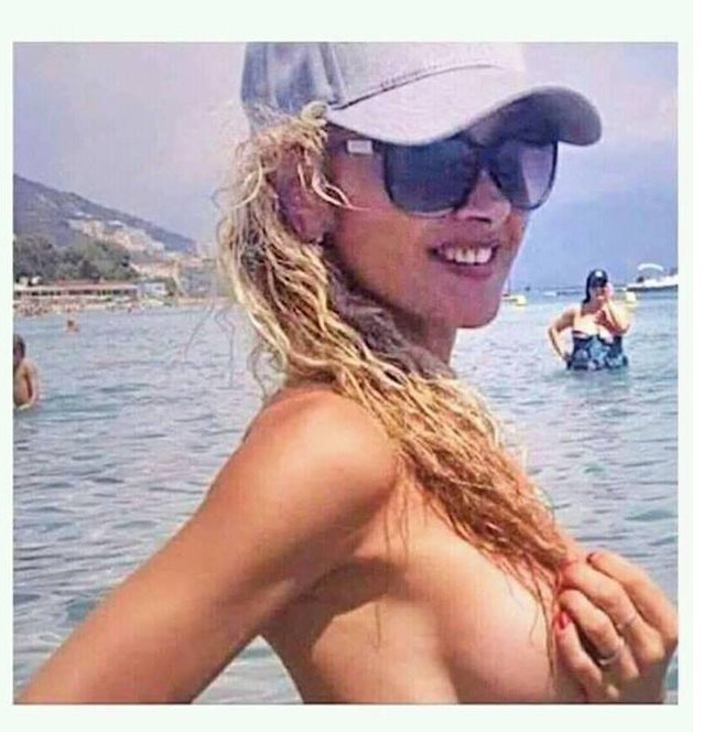 tits, beach, sea, blonde, userpoint