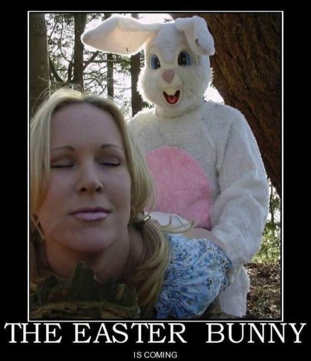 slut doggy easter bunny