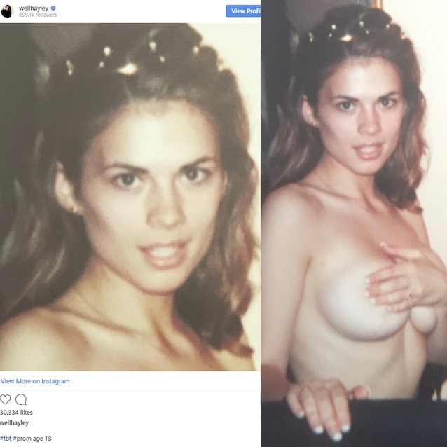 Tits hayley atwell Hayley Atwell